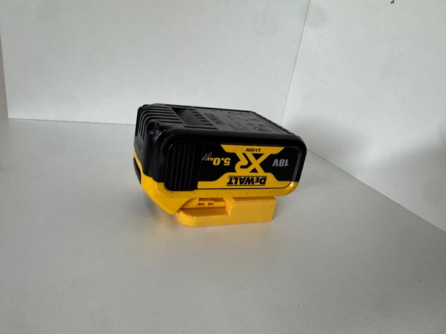Dewalt battery holder image